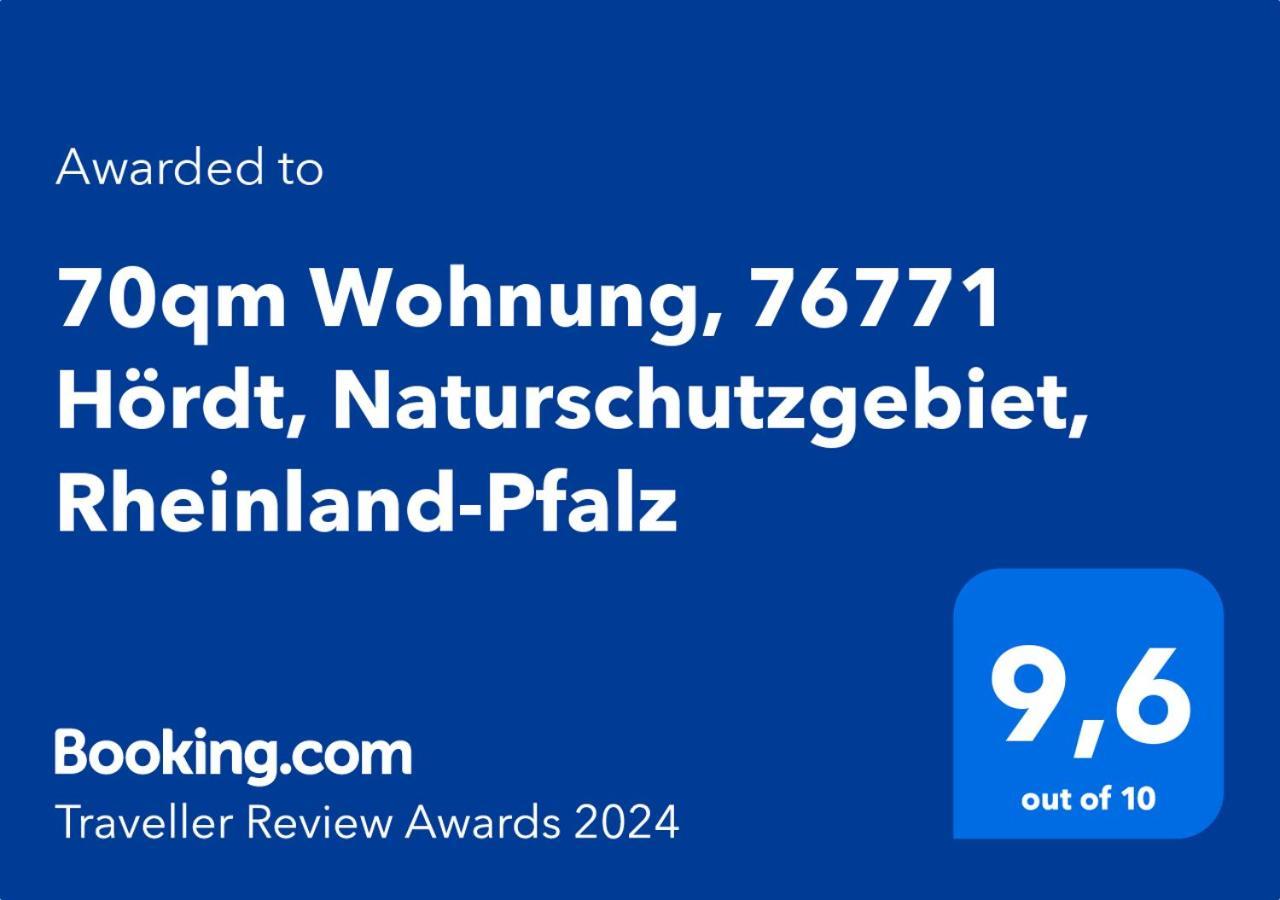 70Qm Wohnung, 76771 Hoerdt, Naturschutzgebiet, Rheinland-Pfalz Hordt Екстериор снимка